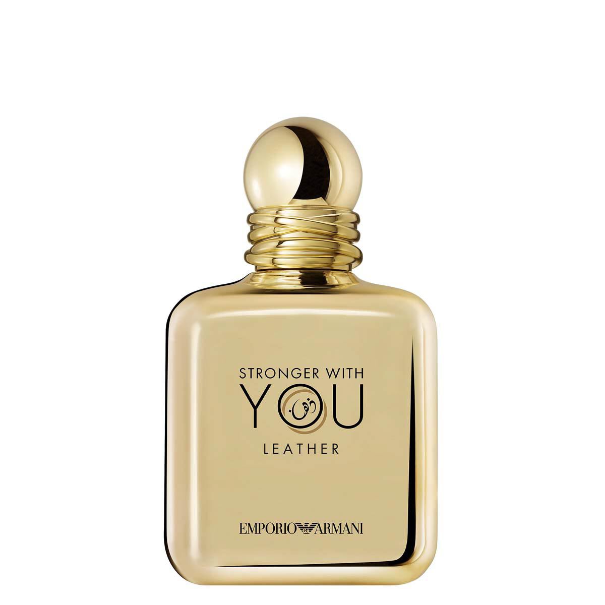 emporio armani stronger with you leather