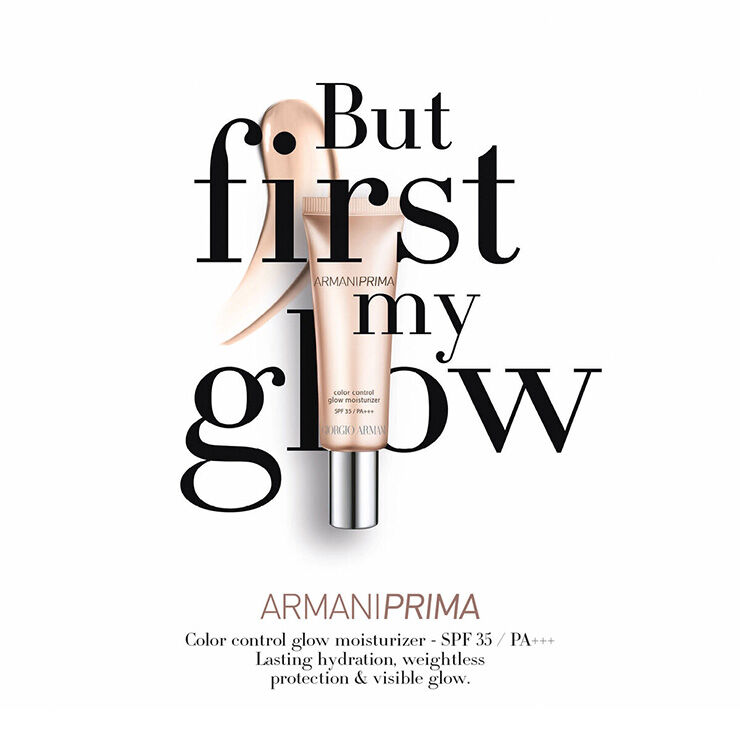 ARMANI PRIMA COLOR CONTROL GLOW MOISTURIZER Armani Beauty