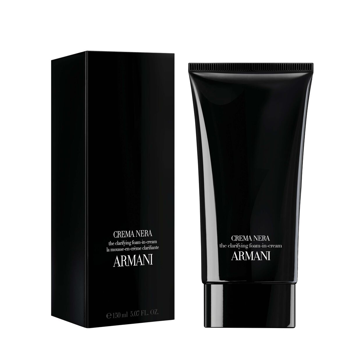 crema nera the clarifying foam in cream