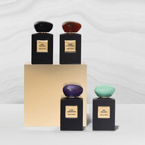 armani priv cuir amethyste