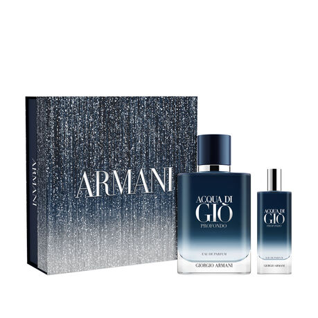 مجموعة عطر أكوا دي جيو أو دو بارفان بروفوندو لموسم الأعياد
