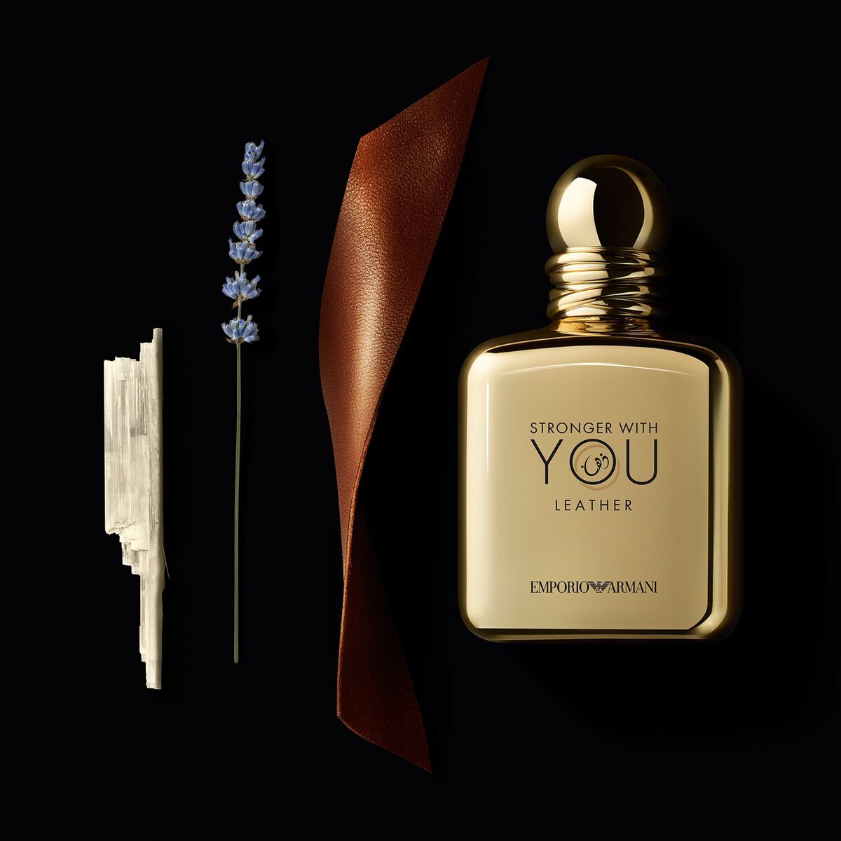 emporio armani stronger with you leather