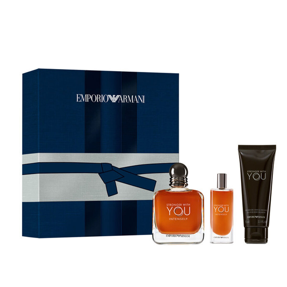 emporio armani stronger with you intensely 100ml gift set