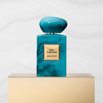 armani priv  bleu turquoise