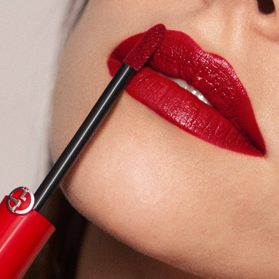 Giorgio Armani Red Lipstick Lip Power Long-Lasting Matte Lipstick